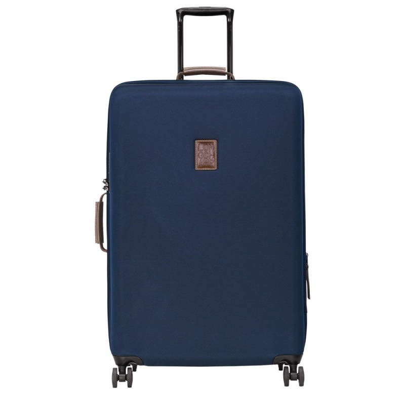 Blue Longchamp Boxford XL Men's Suitcases